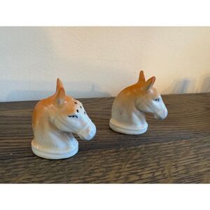 Vintage Horse salt and pepper shakers Made in Japan, original cork